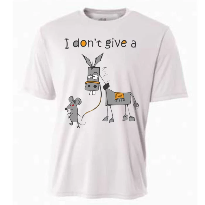 I Don't Give A Rats Donkey Cooling Performance Crew T-Shirt