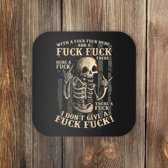 I DonT Give A Fuck Fuck Coaster