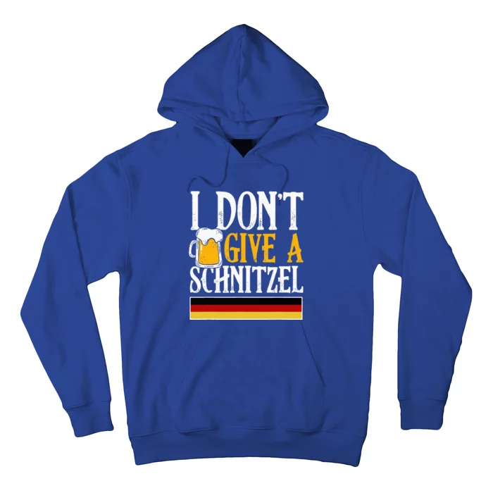 I DonT Give A Schnitzel German Beer Wurst Funny Oktoberfest Hoodie