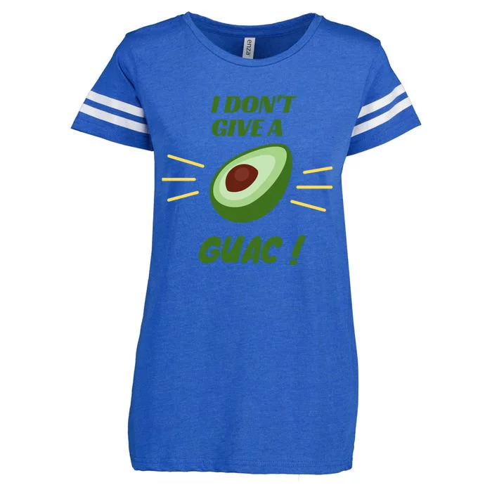 I Dont Give A Guac Avocado Guacamole Gift Enza Ladies Jersey Football T-Shirt