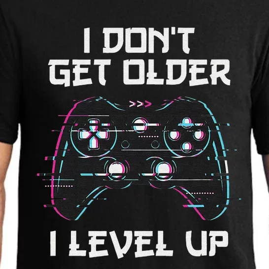 I Don't Get Older I Level Up Gamer Birthday Pajama Set