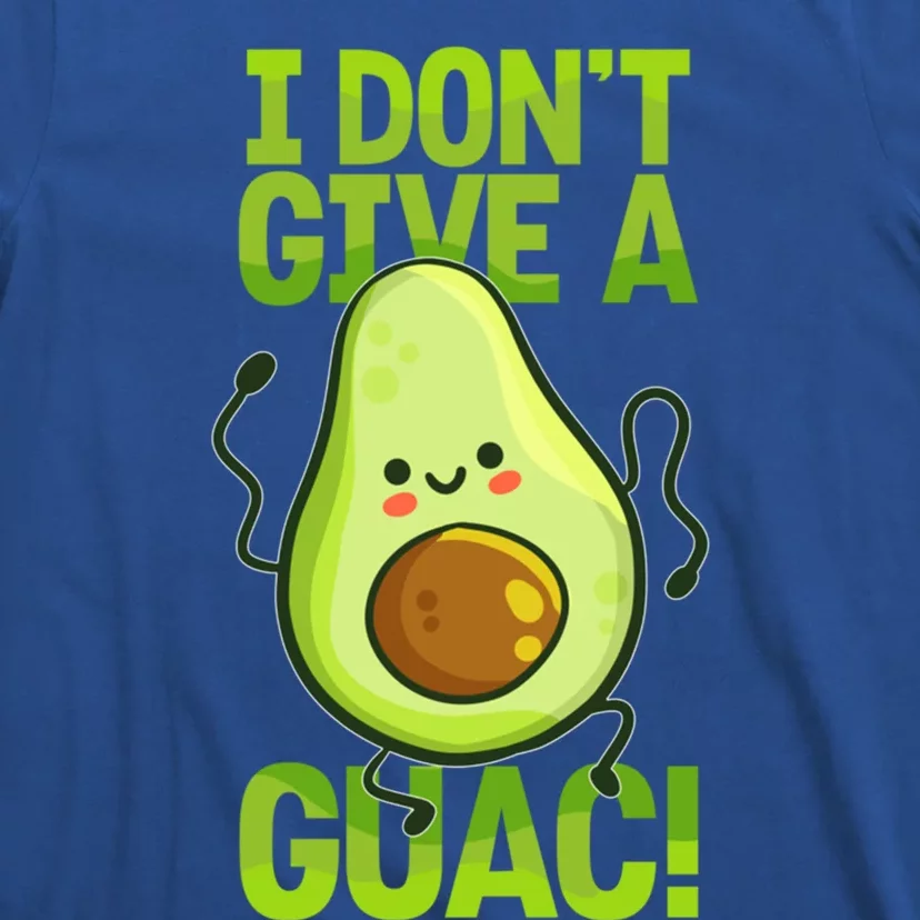 I Dont Give A Guac Guacamole Vegan Avocado Gift T-Shirt