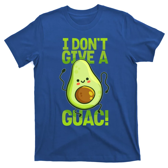 I Dont Give A Guac Guacamole Vegan Avocado Gift T-Shirt