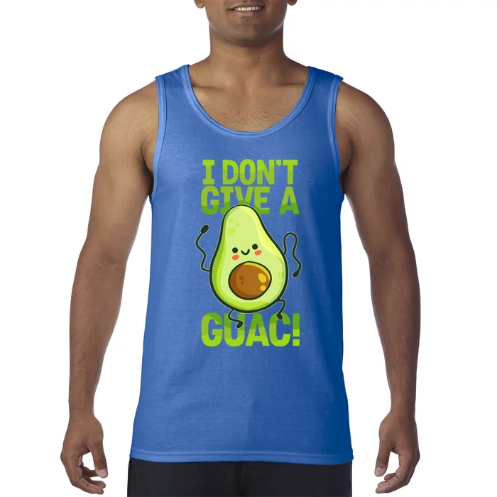 I Dont Give A Guac Guacamole Vegan Avocado Gift Tank Top