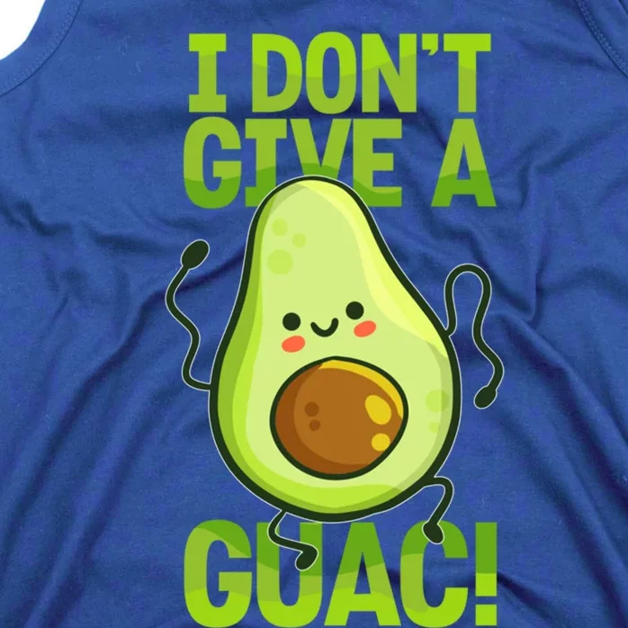 I Dont Give A Guac Guacamole Vegan Avocado Gift Tank Top