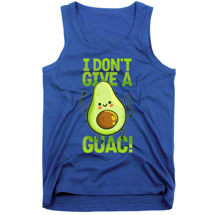 I Dont Give A Guac Guacamole Vegan Avocado Gift Tank Top