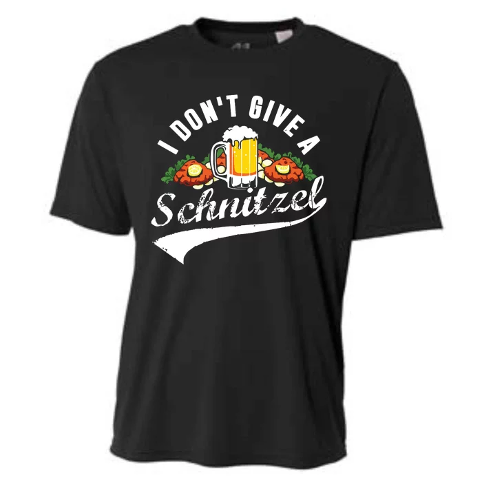 I Dont Give A Schnitzel Oktoberfest Beer Festival Cooling Performance Crew T-Shirt