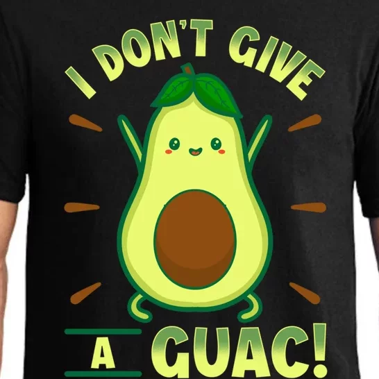 I Dont Give A Guac Kawaii Style Funny Guacamole Gift Pajama Set