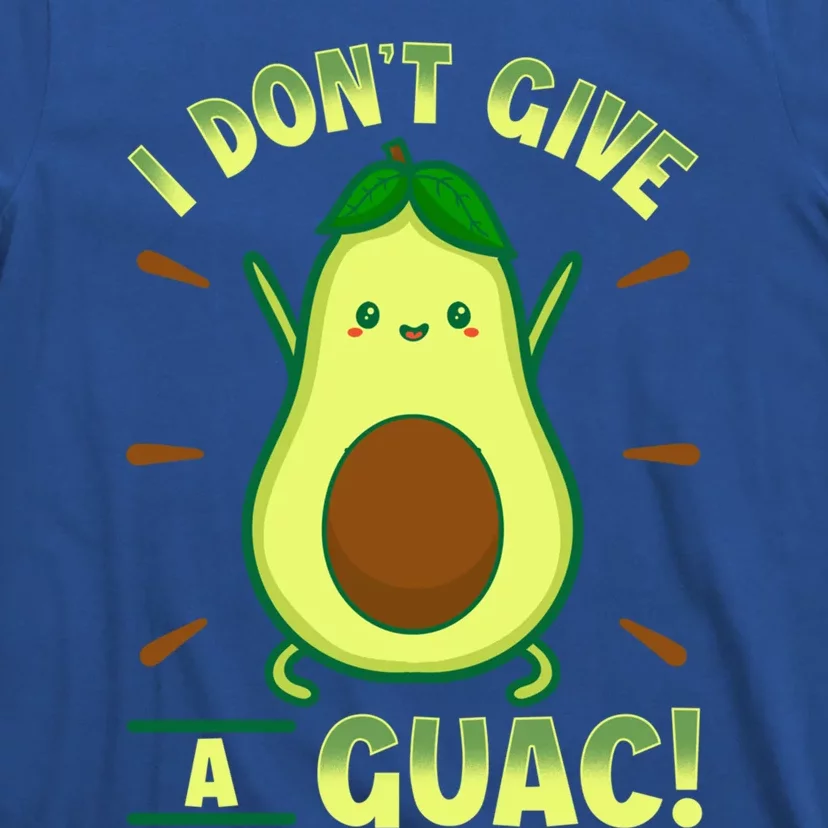 I Dont Give A Guac Kawaii Style Funny Guacamole Gift T-Shirt