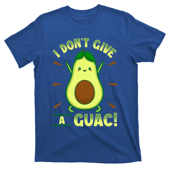 I Dont Give A Guac Kawaii Style Funny Guacamole Gift T-Shirt