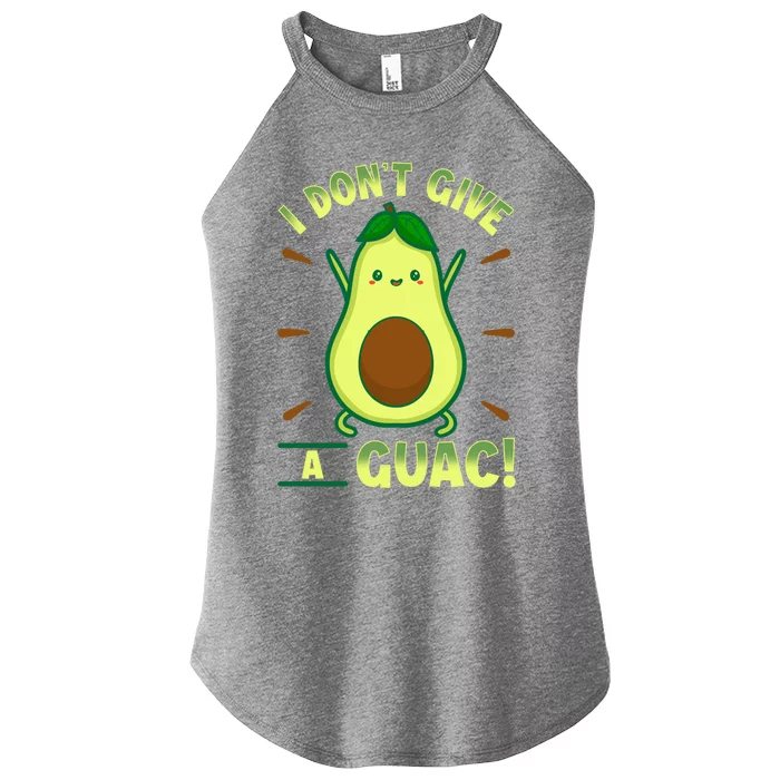 I Dont Give A Guac Kawaii Style Funny Guacamole Gift Women’s Perfect Tri Rocker Tank