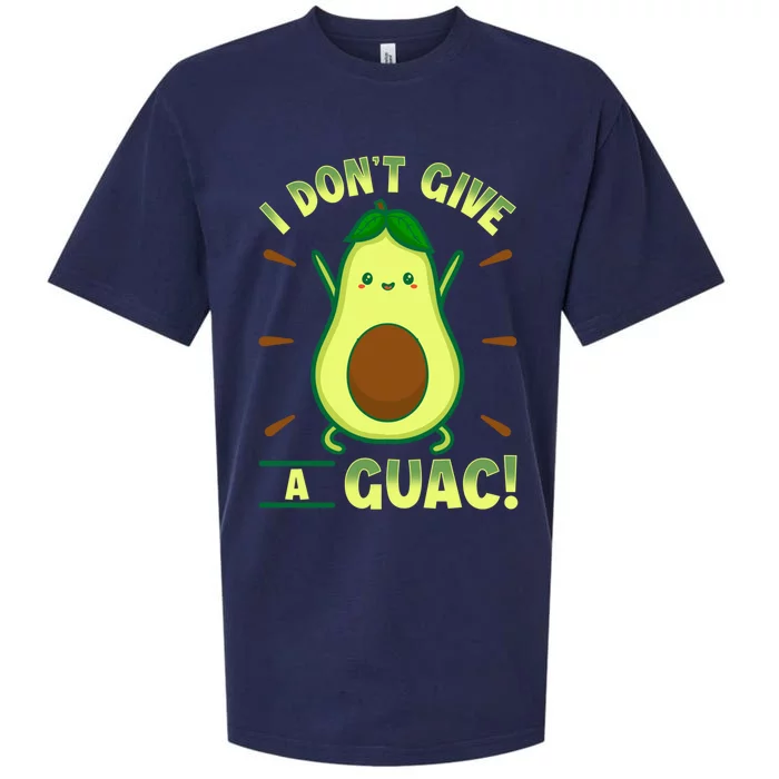 I Dont Give A Guac Kawaii Style Funny Guacamole Gift Sueded Cloud Jersey T-Shirt