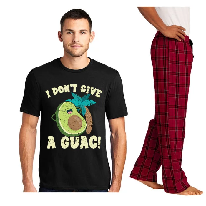 I Dont Give A Guac Avocado Fruit Guacamole Lover Gift Pajama Set