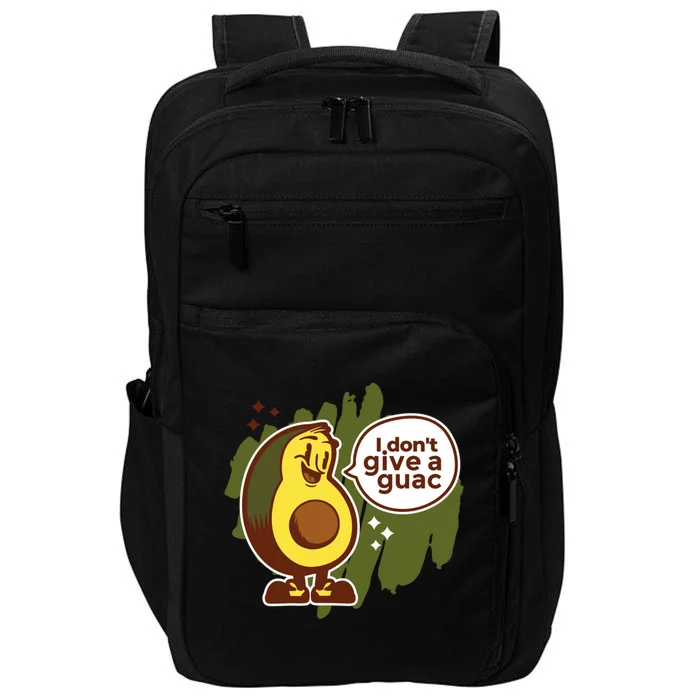 I Dont Give A Guac Great Gift Impact Tech Backpack