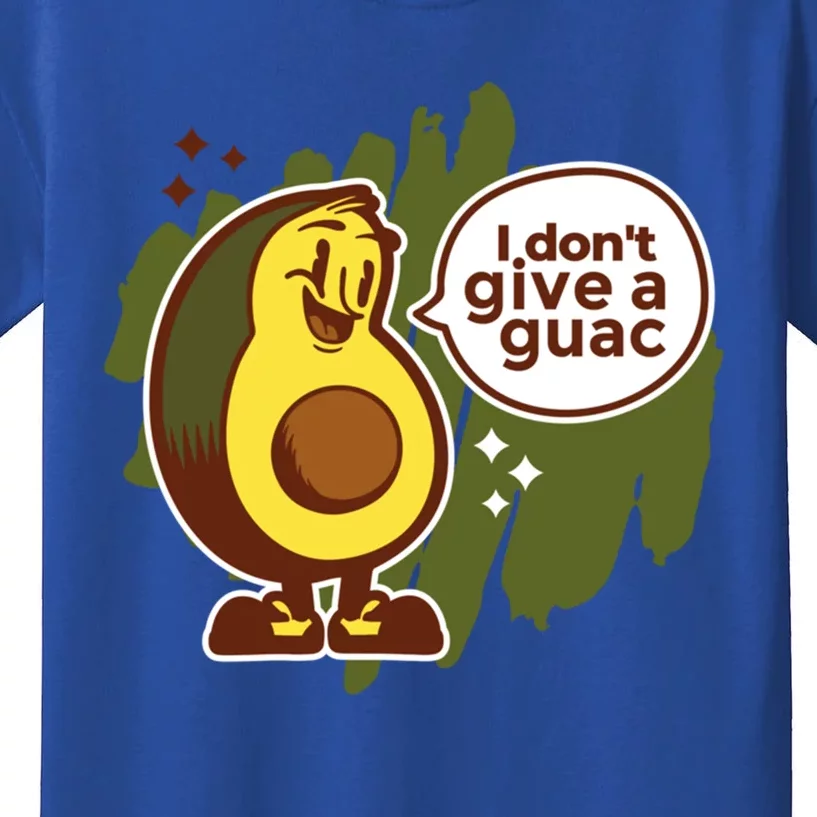 I Dont Give A Guac Great Gift Kids T-Shirt