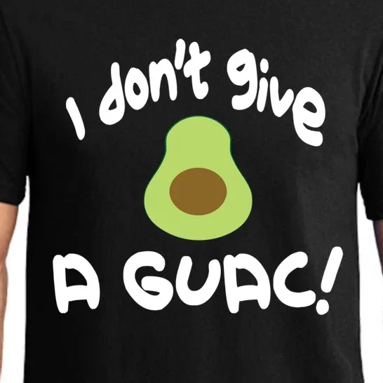 I Dont Give A Guac Avocado Guacamole Cool Gift Pajama Set