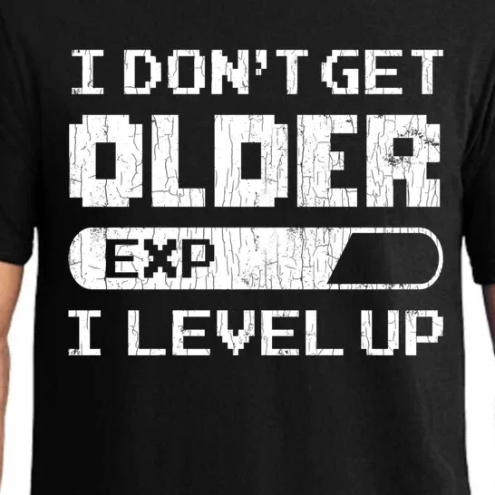 I Dont Get Older I Level Up Funny Gamer Gaming Graphic Gift Pajama Set