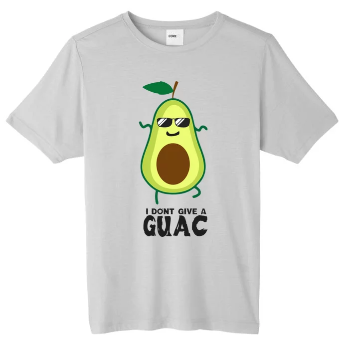 I Dont Give A Guac Funny Avocado Guacamole Vegan Gift ChromaSoft Performance T-Shirt