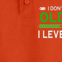 I Dont Get Older I Level Up Funny Gamer Lover Gaming Cute Gift Dry Zone Grid Performance Polo