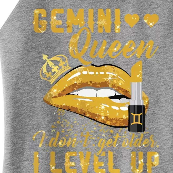 I Dont Get Older I Level Up Gemini Women’s Perfect Tri Rocker Tank