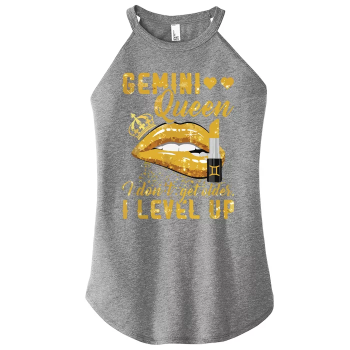 I Dont Get Older I Level Up Gemini Women’s Perfect Tri Rocker Tank