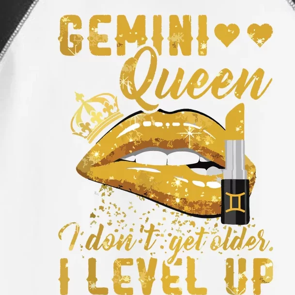 I Dont Get Older I Level Up Gemini Toddler Fine Jersey T-Shirt