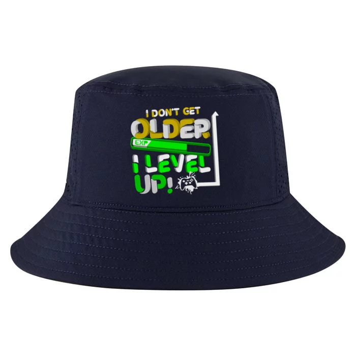 I Dont Get Older I Level Up Gamer Video Games Funny Gaming Gift Cool Comfort Performance Bucket Hat