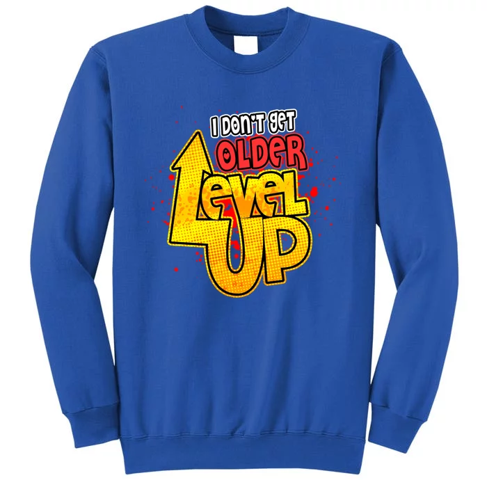 I Dont Get Older I Level Up Gaming Gift Sweatshirt