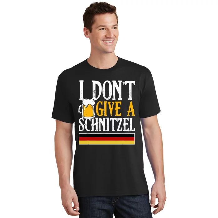 I Don't Give A Schnitzel German Beer Wurst T-Shirt