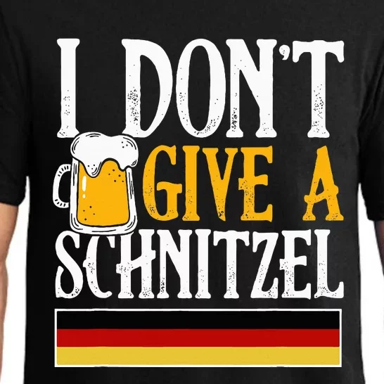 I Don't Give A Schnitzel German Beer Wurst Pajama Set