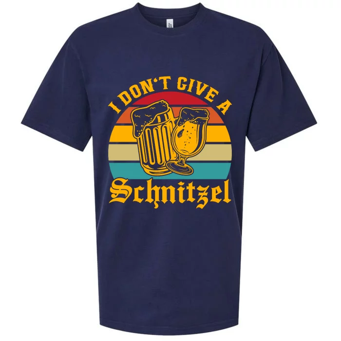 I Dont Give A Schnitzel Sueded Cloud Jersey T-Shirt