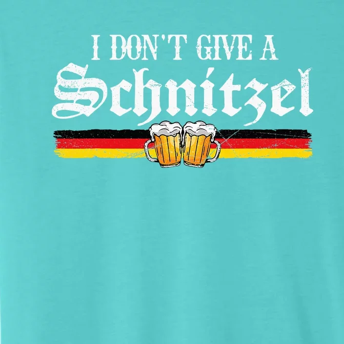 I Dont Give A Schnitzel Funny Oktoberfest German ChromaSoft Performance T-Shirt