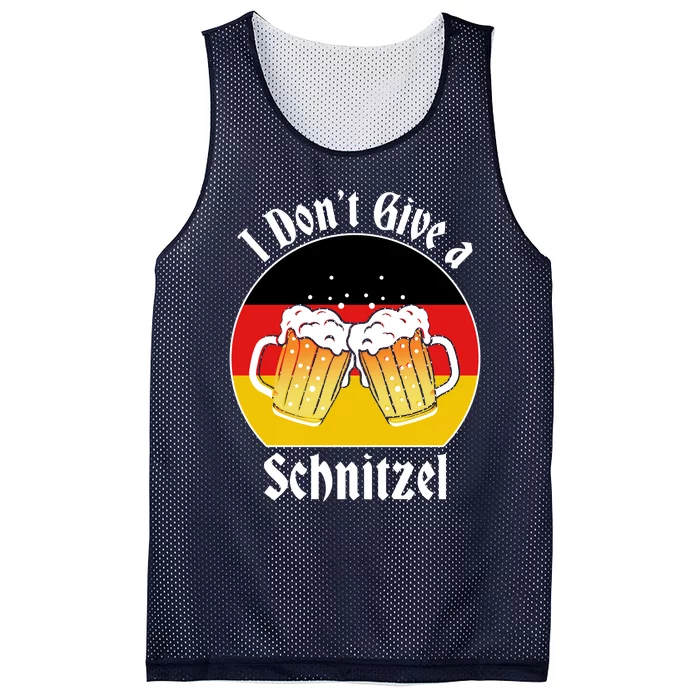 I Dont Give A Schnitzel Mesh Reversible Basketball Jersey Tank