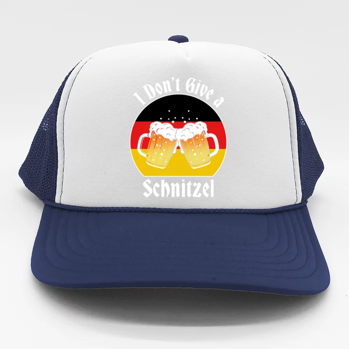 I Dont Give A Schnitzel Trucker Hat