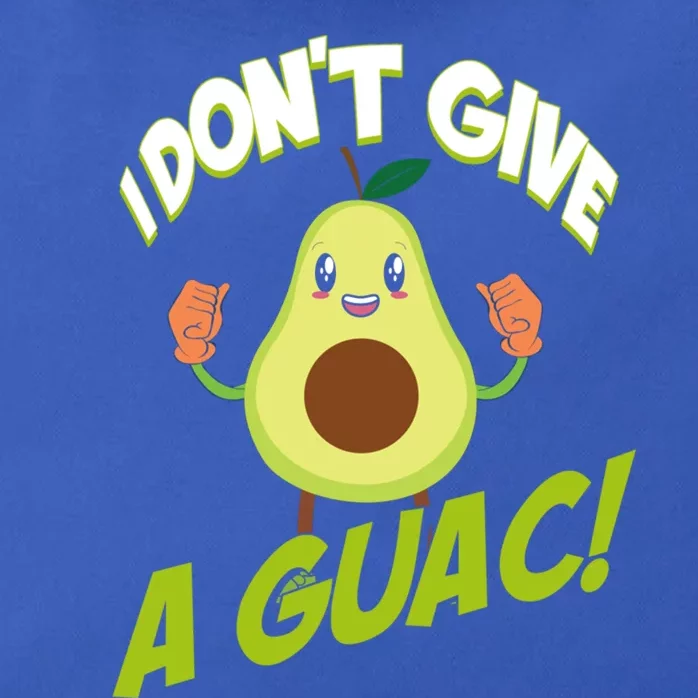 I Don't Give A Guac Guacamole Avocado Gift Zip Tote Bag