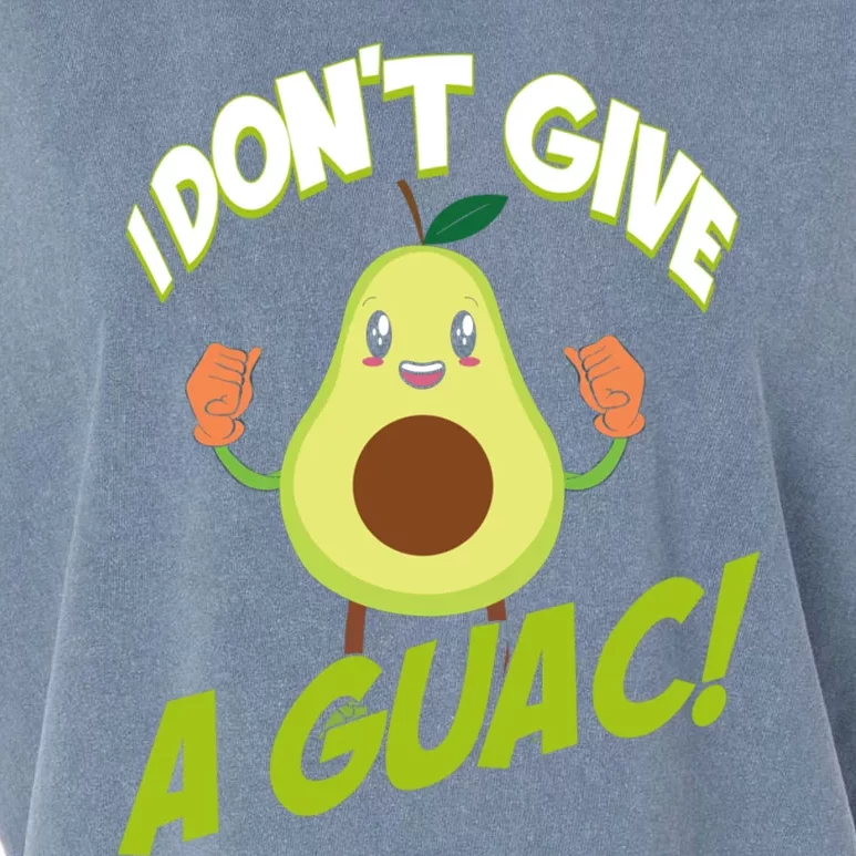 I Don't Give A Guac Guacamole Avocado Gift Garment-Dyed Women's Muscle Tee