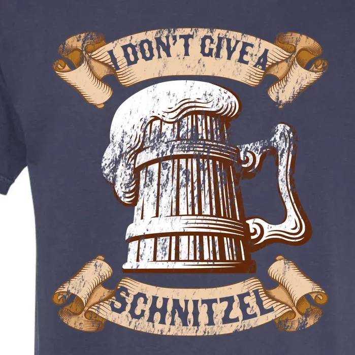 I Don't Give A Schnitzel Oktoberfest Germany Garment-Dyed Heavyweight T-Shirt