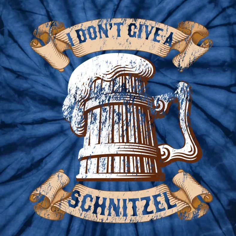 I Don't Give A Schnitzel Oktoberfest Germany Tie-Dye T-Shirt