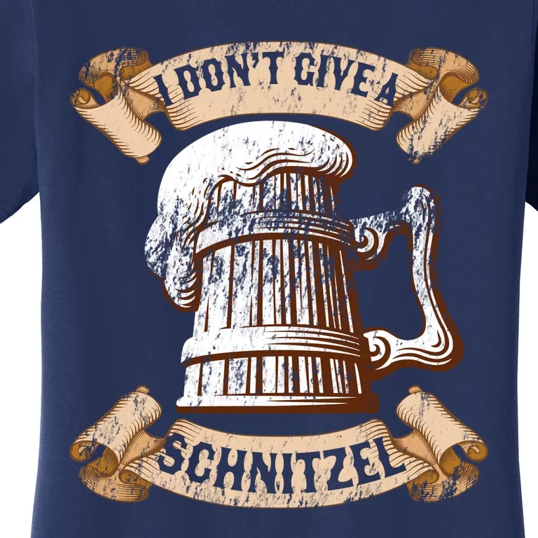 I Don't Give A Schnitzel Oktoberfest Germany Women's T-Shirt