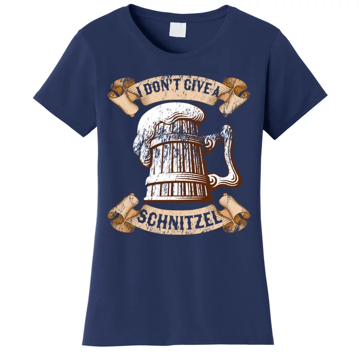 I Don't Give A Schnitzel Oktoberfest Germany Women's T-Shirt