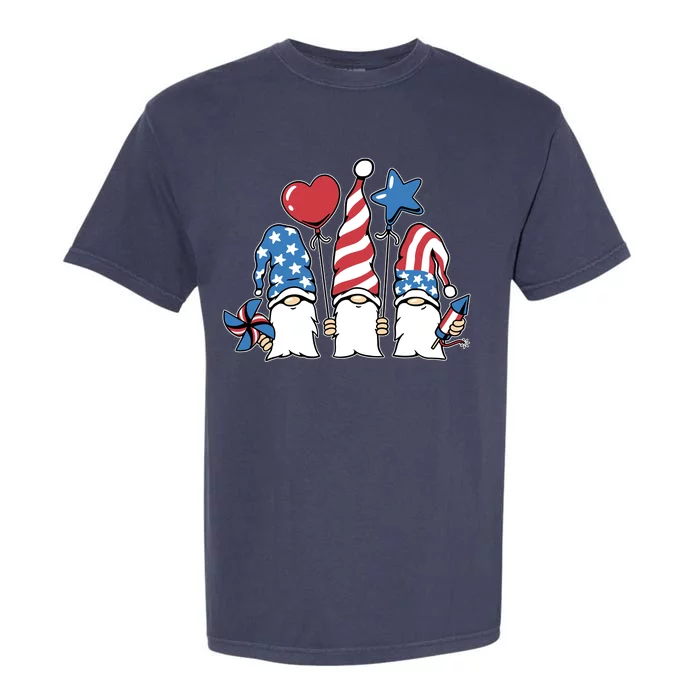 Independence Day Gnome Garment-Dyed Heavyweight T-Shirt