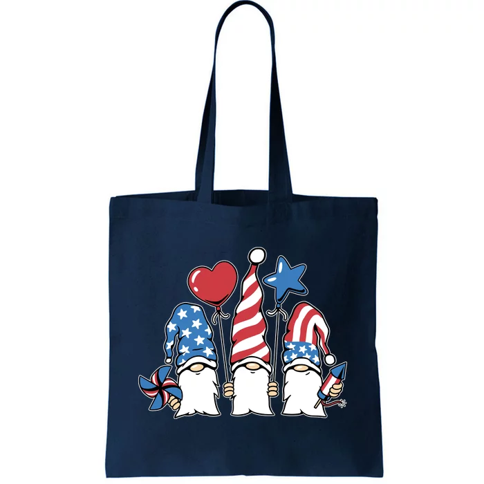 Independence Day Gnome Tote Bag