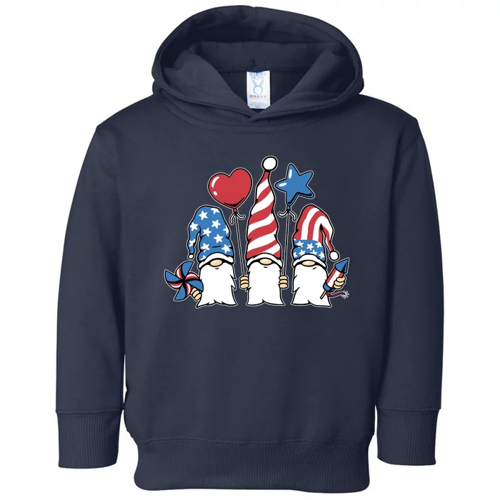 Independence Day Gnome Toddler Hoodie