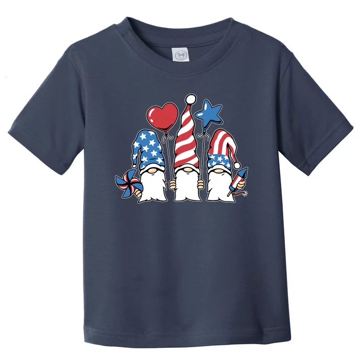 Independence Day Gnome Toddler T-Shirt