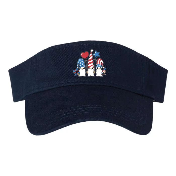 Independence Day Gnome Valucap Bio-Washed Visor