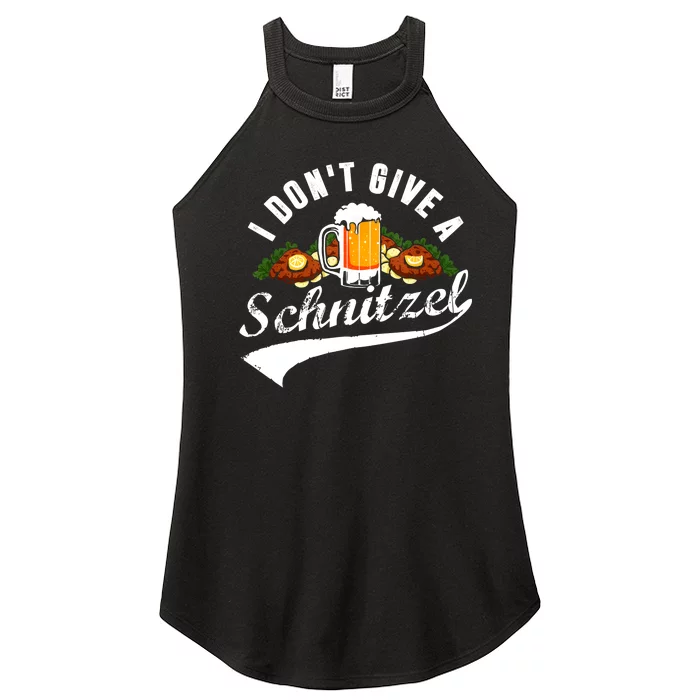 I Dont Give A Schnitzel Oktoberfest Beer Festival Women’s Perfect Tri Rocker Tank