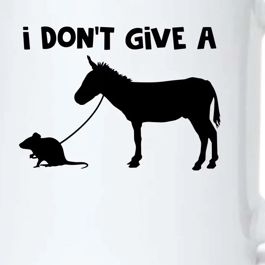 I Dont Give A Rats Ass Mouse Walking Donkey Black Color Changing Mug