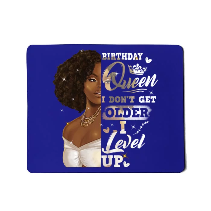 I Dont Get Older I Level Up African American Birthday Cute Gift Mousepad