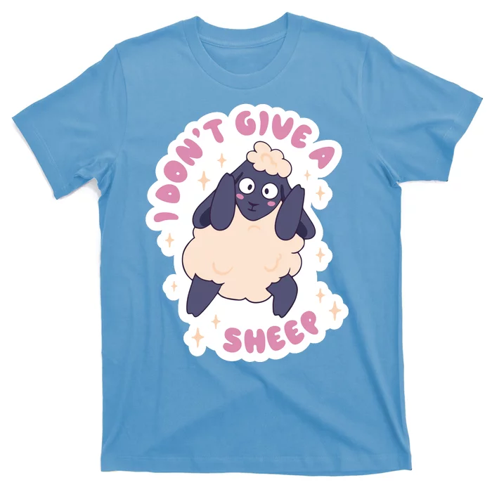 I Don't Give A Sheep Funny T-Shirt