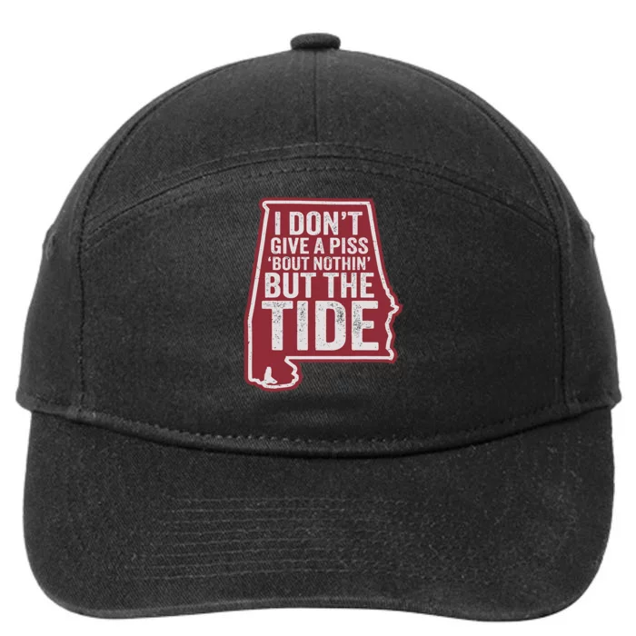 I DonT Give A Piss About Nothing But The Tide 7-Panel Snapback Hat